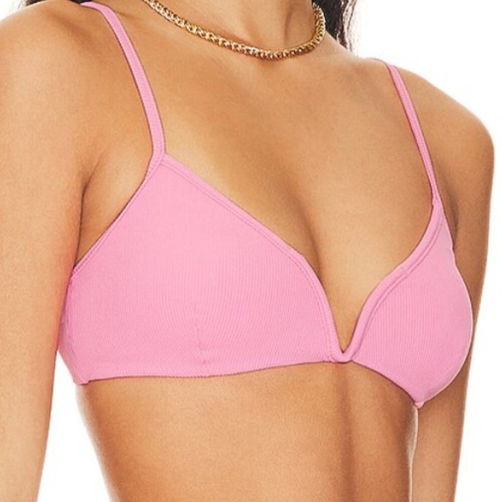 L*Space  Ribbed Helena Bikini Top - Picture 8 of 9